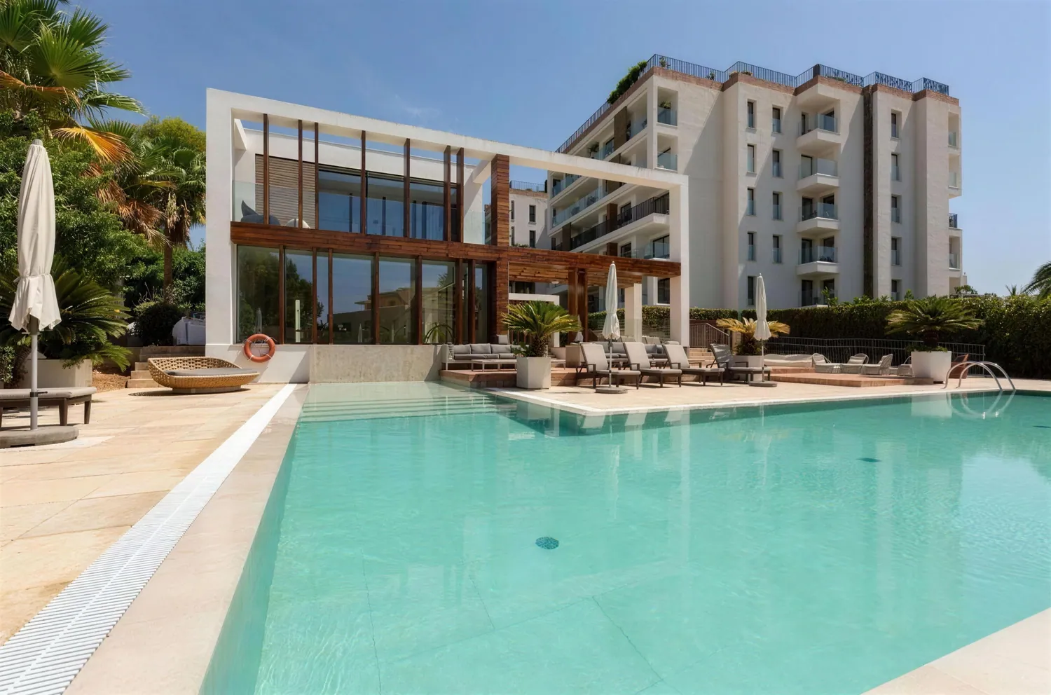 Apartmentanlage mit Gemeinschaftspool auf Mallorca